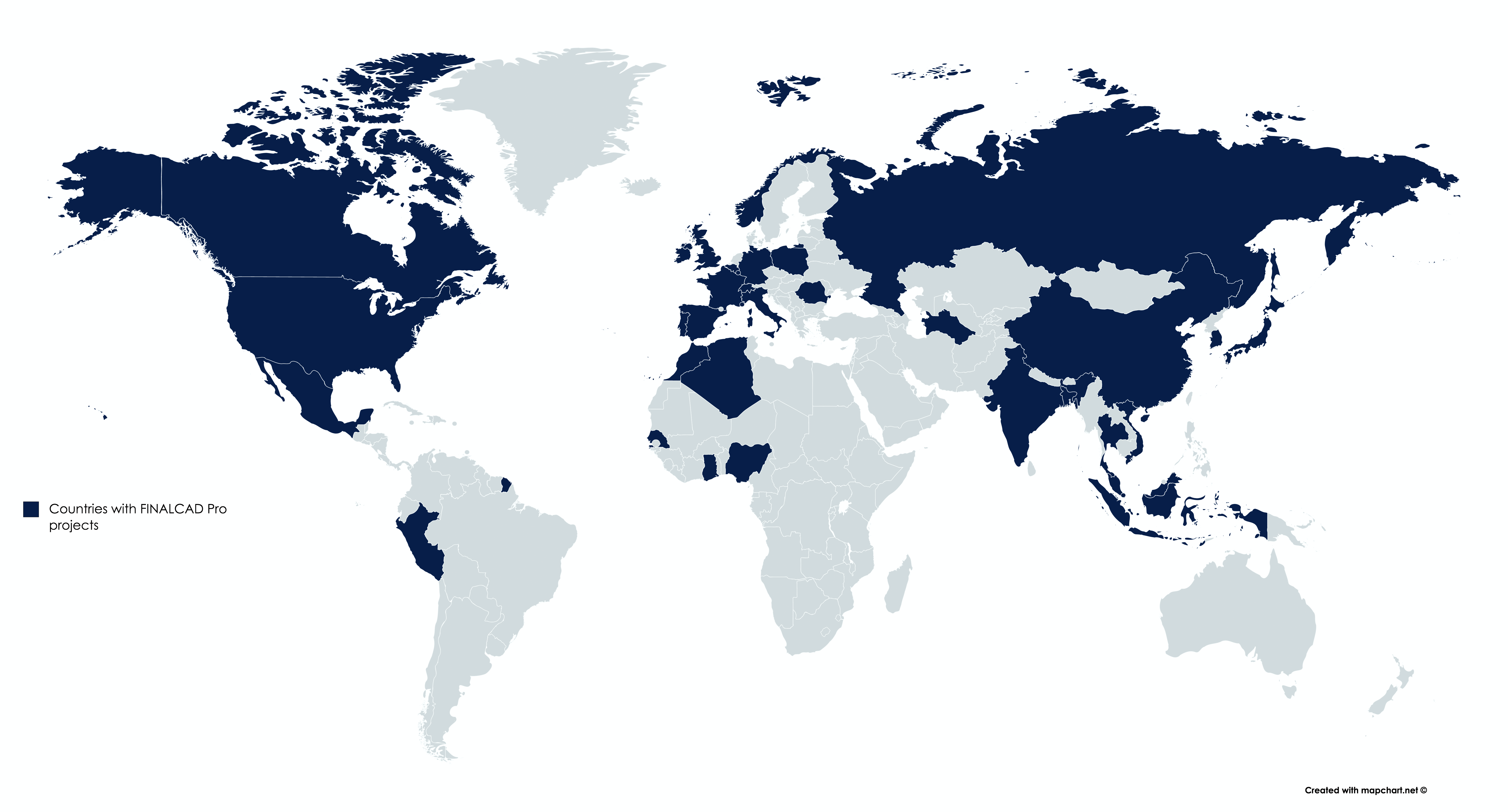 FINALCAD Projects Worldwide